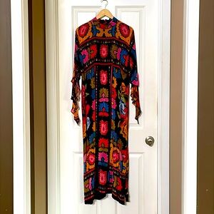 Farm farmrio colorful maxi dress sz S